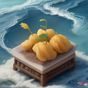 用户橘子味可乐的头像，橙色渐变圆形背景配白色饮料图标